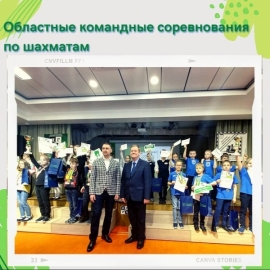 Областные командные соревнования по шахматам